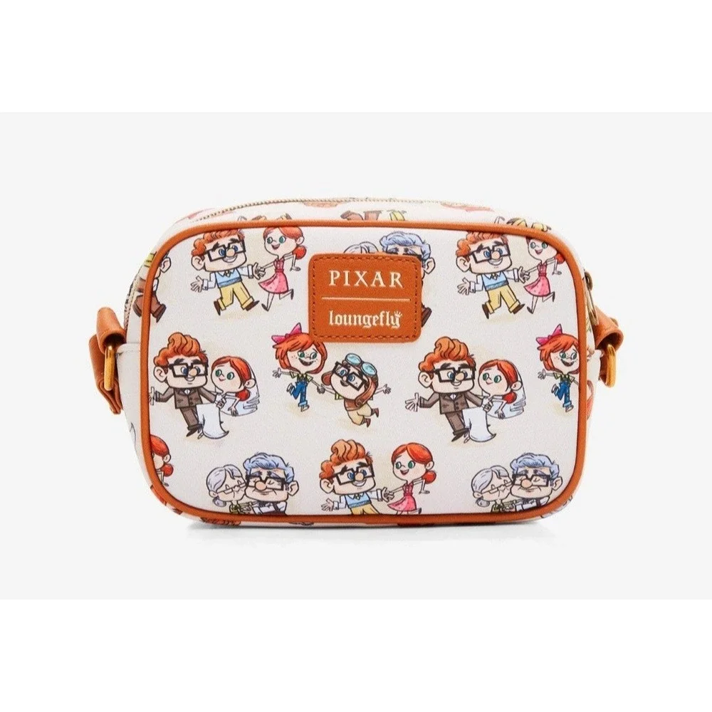 NEW! Loungefly Disney Pixar Up‎ Carl and Ellie Crossbody Bag Purse